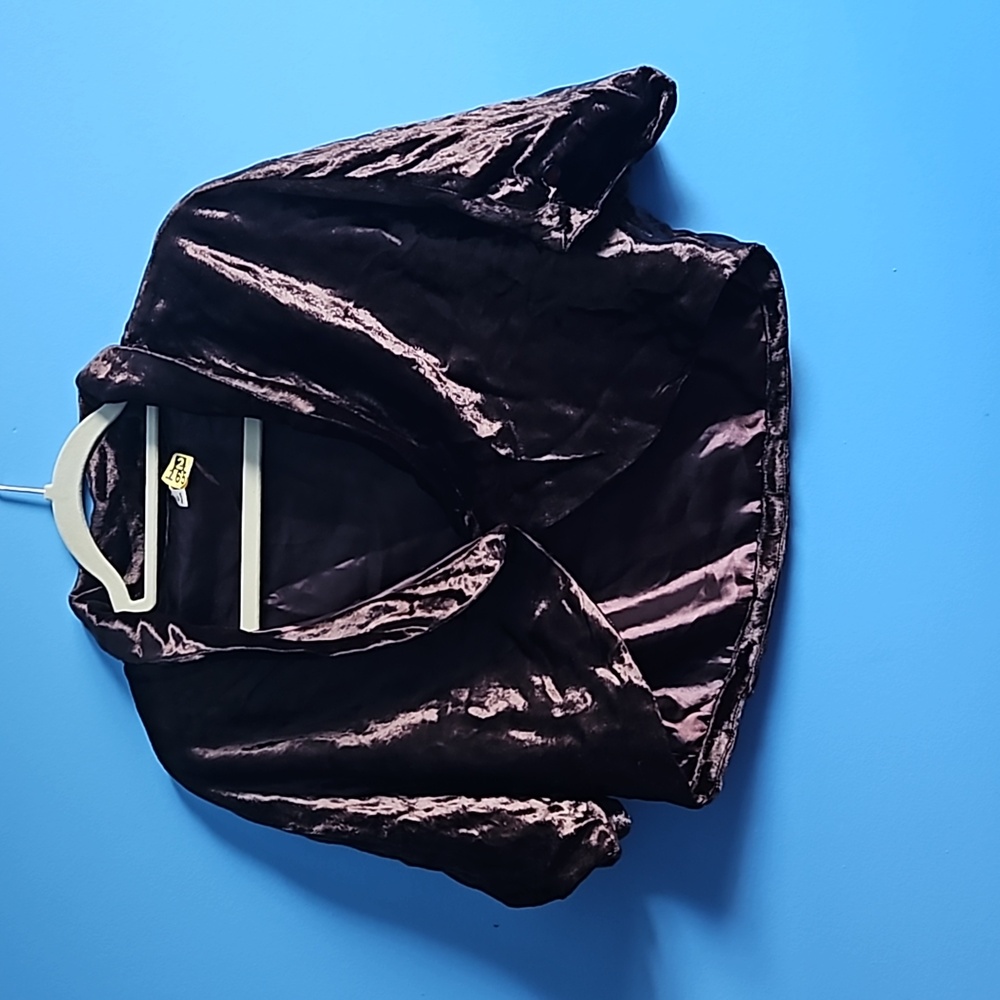 Susina Crushed Velvet Bolero Jacket
